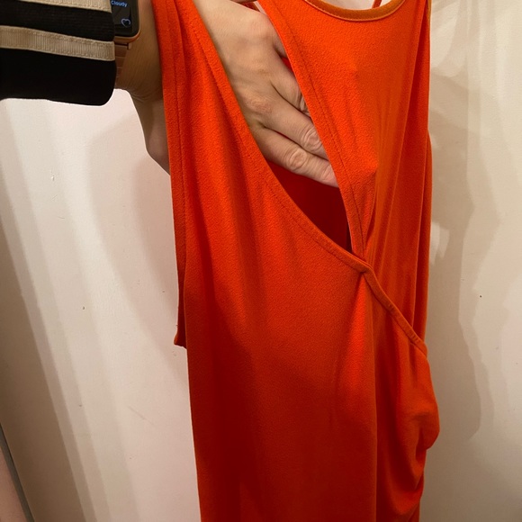 Free People Dress, Orange, super fun! - Picture 2 of 4